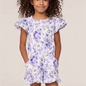 Janie and Jack Petal Perfect Romper size 4t